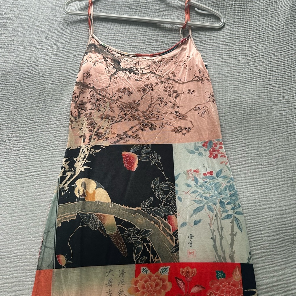 Japanese Art Floral Dress